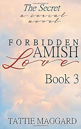 the secret forbidden amish love book 3  tattie maggard 1549568175, 978-1549568176