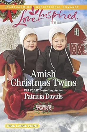 amish christmas twins  patricia davids 0373214383, 978-0373214389