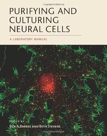 Purifying And Culturing Neural Cells A Laboratory Manual