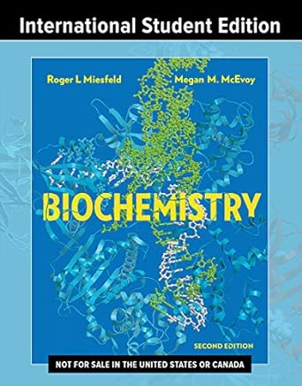 biochemistry 2nd international edition miesfeld ,roger l. ,mcevoy ,megan m. 0393533530, 978-0393533538