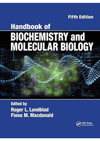 handbook of biochemistry and molecular biology 5th edition roger l. lundblad ,fiona macdonald 0367781131,