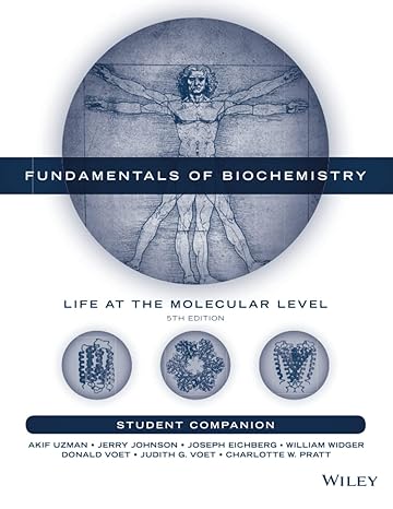 fundamentals of biochemistry life at the molecular level 5th edition akif uzman ,jerry johnson ,william