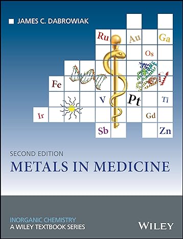 metals in medicine 2nd edition james c. dabrowiak 1119191300, 978-1119191308