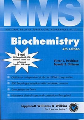 biochemistry subsequent edition victor l. davidson ,donald b. sittman 0683305034, 978-0683305036