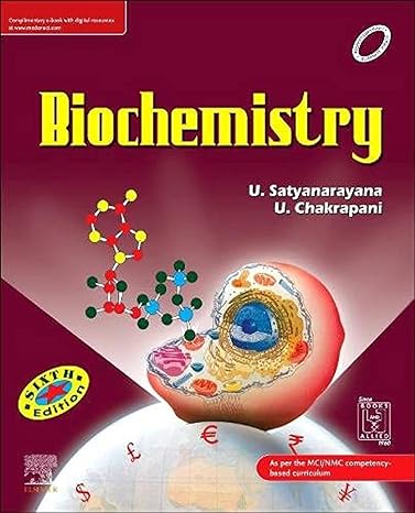 biochemistry 6th edition u satyanarayana, u chakrapani 8131264351, 978-8131264355