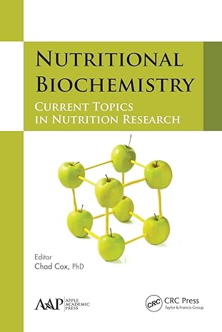 Nutritional Biochemistry Current Topics In Nutrition Research