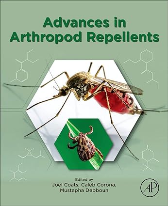 advances in arthropod repellents 1st edition joel coats ,caleb corona ,mustapha debboun 0323854117,