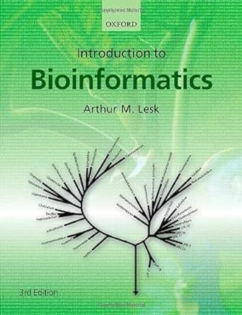 introduction to bioinformatics 3rd edition arthur lesk 0199208042, 978-0199208043