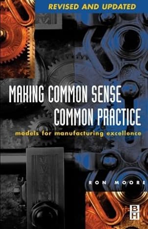 Making Common Sense Common Practice Models For Manufacturing Excellence
