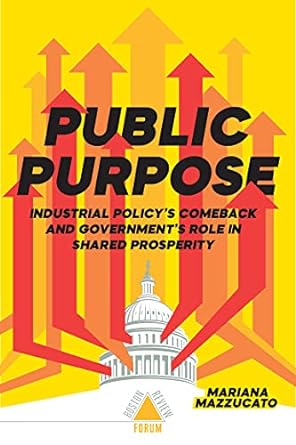 public purpose industrial policys comeback and governments role in shared prosperity 1st edition marianna