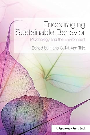 encouraging sustainable behavior 1st edition hans c.m. van trijp 184872649x, 978-1848726499