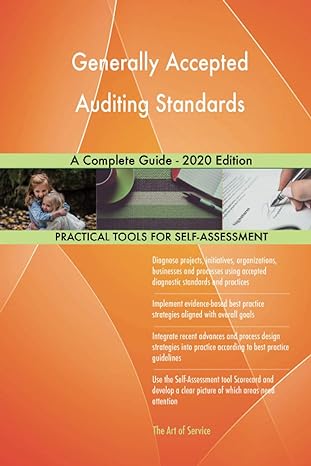 generally accepted auditing standards a complete guide 2020th edition gerardus blokdyk 186732511x,