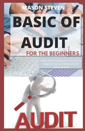 basic of audit for the beginners 1st edition steven mason b09r3g5x3x, 979-8408396283