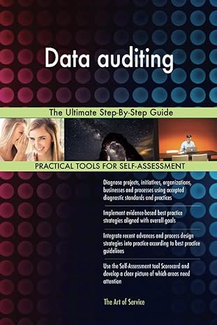 data auditing the ultimate step by step guide 1st edition gerardus blokdyk 0655178449, 978-0655178446