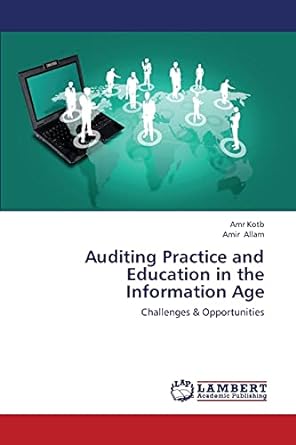 auditing practice and education in the information age challenges and opportunities 1st edition amr kotb