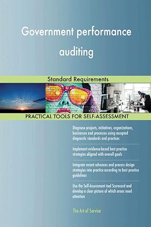 government performance auditing standard requirements 1st edition gerardus blokdyk 0655434968, 978-0655434962