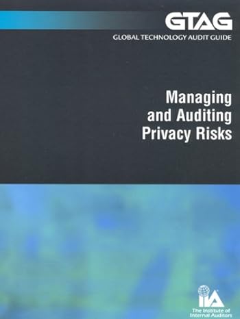 Managing And Auditing Privacy Risks