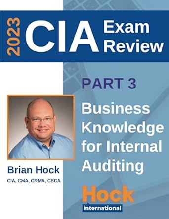 Business Knowledge For Internal Auditing Part 3