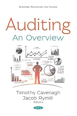 auditing an overview 1st edition timothy cavenagh ,jacob rymill 1536151165, 978-1536151169