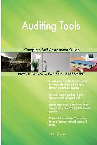 auditing tools complete self assessment guide 1st edition gerardus blokdyk 0655522298, 978-0655522294