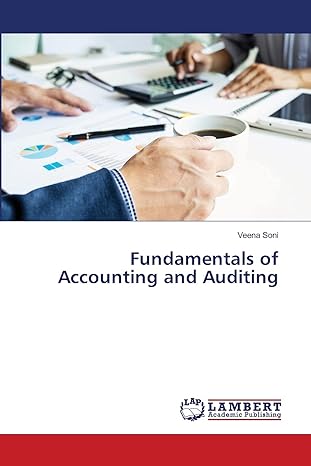 fundamentals of accounting and auditing 1st edition veena soni 6203841404, 978-6203841404
