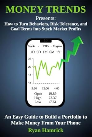Money Trends Presents How To Turn Behaviors Risk Tolerance And Goal Terms Into Stock Market Profits An Easy Guide To Build A Portfolio To Make Money From Your Phone