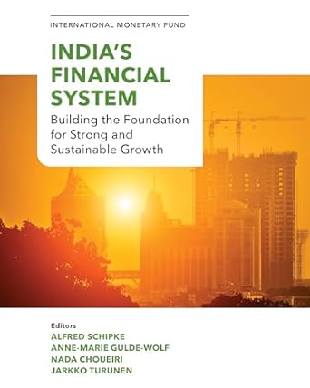 indias financial system building the foundation for strong and sustainable growth 1st edition international