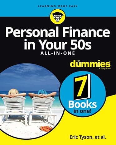 personal finance in your 50s all in one for dummies 1st edition eric tyson 1119471516