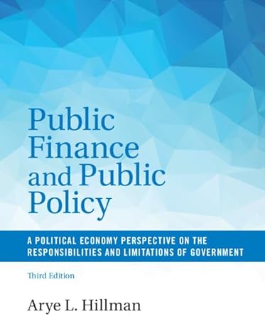 public finance and public policy a political economy perspective on the responsibilities and limitations of