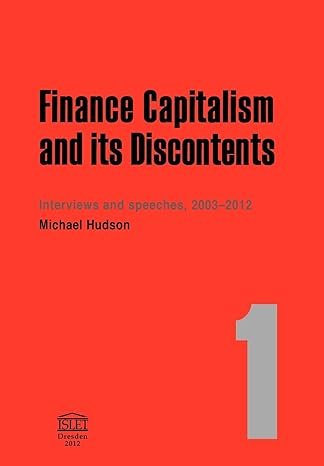 Finance Capitalism And Its Discontents