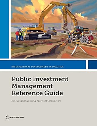 public investment management reference guide 1st edition world bank publications 1464815291, 978-1464815294