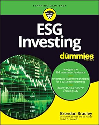 esg investing for dummies 1st edition brendan bradley 1119771099, 978-1119771098