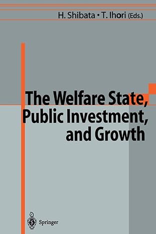 the welfare state public investment and growth selected papers from the 53rd congress of the international