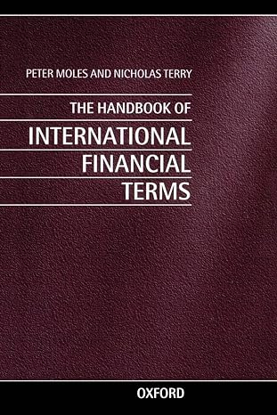 the handbook of international financial terms revised edition peter moles ,nicholas terry 0198294816,