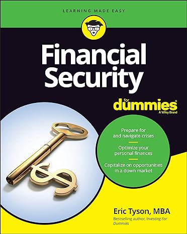 financial security for dummies 1st edition eric tyson 1119780780, 978-1119780786