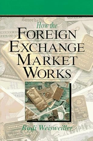 how the foreign exchange market works subsequent edition rudi weisweiller 0134008626, 978-0134008622
