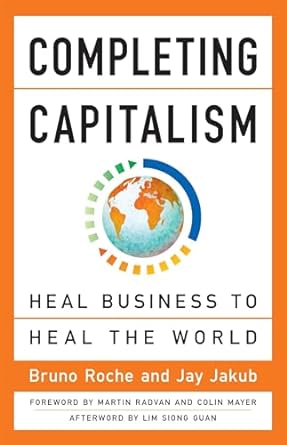 completing capitalism heal business to heal the world 1st edition bruno roche ,jay jakub ,colin mayer ,martin