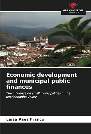economic development and municipal public finances the influence on small municipalities in the jequitinhonha