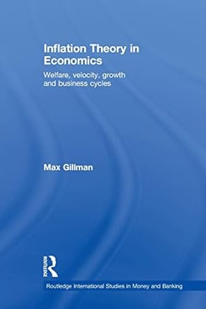 inflation theory in economics 1st edition max gillman 041586481x, 978-0415864817