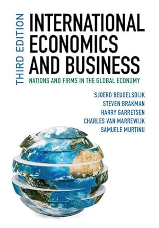 international economics and business nations and firms in the global economy 3rd edition sjoerd beugelsdijk