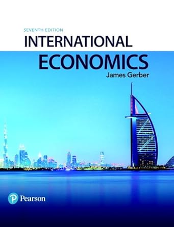 international economics plus mylab economics with pearson etext access card package 1st edition james gerber