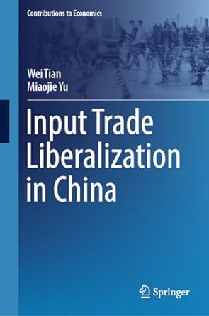 Input Trade Liberalization In China