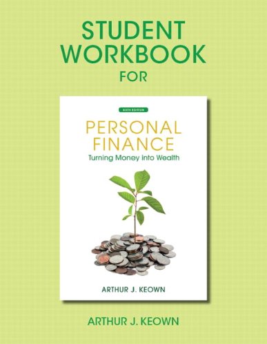 for personal finance turning money into wealth 6th revised edition keown, arthur j 0132719215, 9780132719216