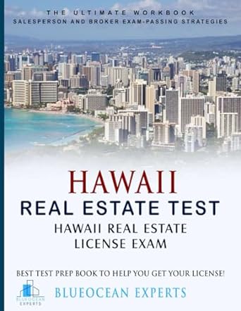 hawaii real estate test hawaii real estate license exam best test prep book to help you get your license the