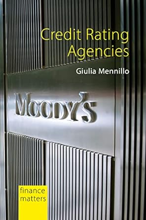credit rating agencies 1st edition giulia mennillo 1788211936, 978-1788211932