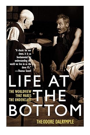 life at the bottom the worldview that makes the underclass 1st edition theodore dalrymple 1566635055,