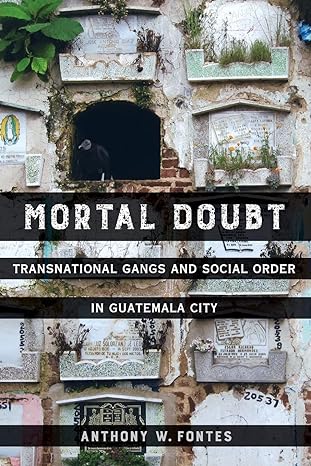 mortal doubt transnational gangs and social order in guatemala city 1st edition anthony w. fontes 0520297091,