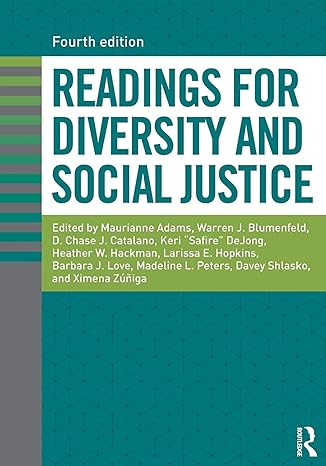 readings for diversity and social justice 4th edition warren j. blumenfeld ,d. chase j. catalano ,keri dejong