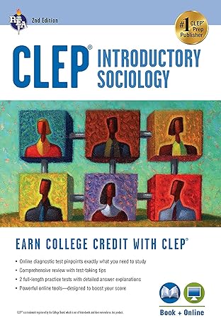 clep introductory sociology book + online 2nd edition william egelman 0738610917, 978-0738610917