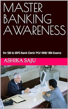 master banking awareness 1st edition ashika saju b0cspp8vr6, b0crrzzcvw